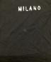 中古・古着 MSGM (エムエスジーエム) 手書きタイプロゴTシャツ ブラック サイズ:Size L：5000円