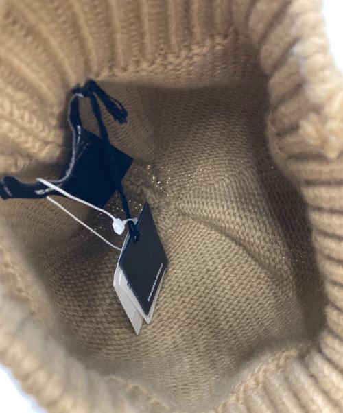 DSQUARED2（ディースクエアード）DSQUARED2 (ディースクエアード) ニット帽 ブラウンの古着・服飾アイテム