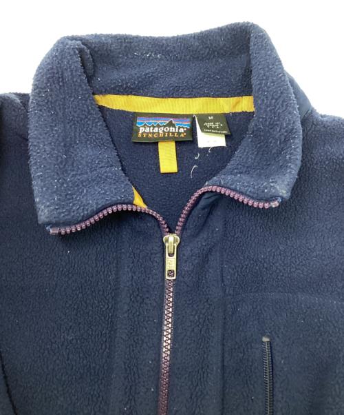 Patagonia（パタゴニア）Patagonia (パタゴニア) シンチラフリースジャケット ネイビー サイズ:SIZE　Mの古着・服飾アイテム
