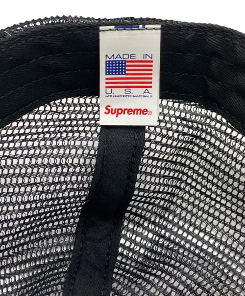 SUPREME（シュプリーム）SUPREME (シュプリーム) Pin Up Mesh Back 5-Panel ブラックの古着・服飾アイテム