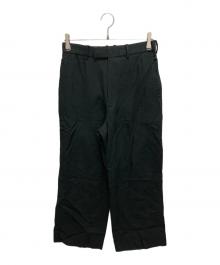 MARKAWARE（マーカウェア）の古着「MW WIDE STRAIGHT TROUSERS」｜ブラック