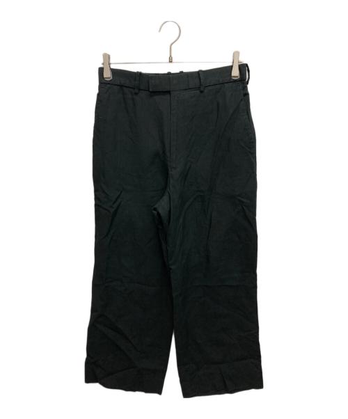 MARKAWARE（マーカウェア）MARKAWARE (マーカウェア) MW WIDE STRAIGHT TROUSERS ブラック サイズ:SIZE 2の古着・服飾アイテム