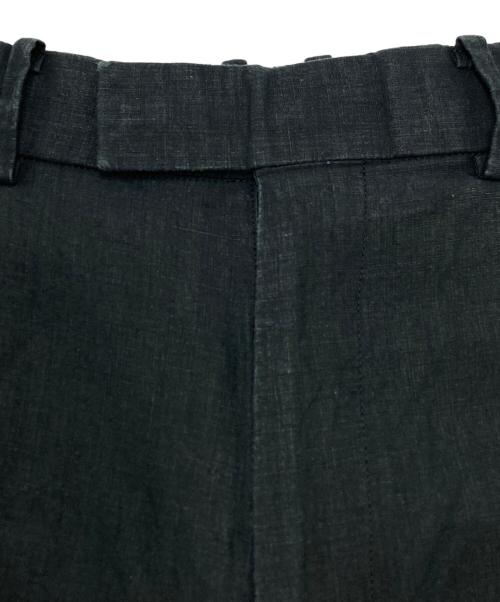 MARKAWARE（マーカウェア）MARKAWARE (マーカウェア) MW WIDE STRAIGHT TROUSERS ブラック サイズ:SIZE 2の古着・服飾アイテム