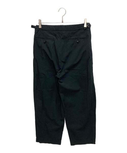 MARKA（マーカ）MARKA (マーカ) ピグメントダイ2タックパンツ ブラック サイズ:SIZE 1の古着・服飾アイテム