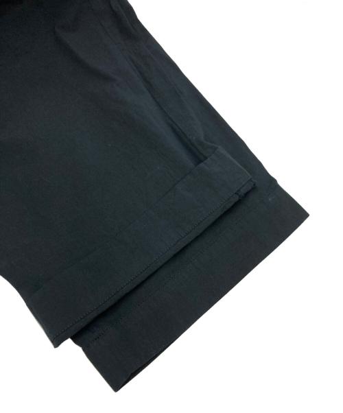 MARKA（マーカ）MARKA (マーカ) ピグメントダイ2タックパンツ ブラック サイズ:SIZE 1の古着・服飾アイテム
