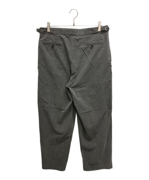 MARKA（マーカ）MARKA (マーカ) ピグメントダイ2タックパンツ グレー サイズ:SIZE 3の古着・服飾アイテム