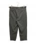 MARKA (マーカ) ピグメントダイ2タックパンツ グレー サイズ:SIZE 3：12000円