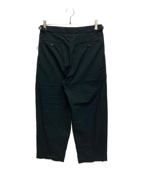MARKA（マーカ）MARKA (マーカ) ピグメントダイ2タックパンツ ブラック サイズ:SIZE 1の古着・服飾アイテム