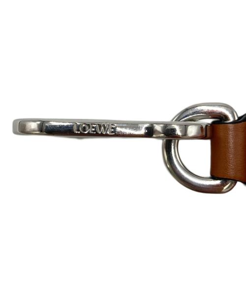 LOEWE（ロエベ）LOEWE (ロエベ) レザーショルダーストラップ ブラウンの古着・服飾アイテム