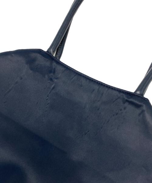 Yves Saint Laurent（イヴサンローラン）Yves Saint Laurent (イヴサンローラン) ハンドバッグ ネイビーの古着・服飾アイテム