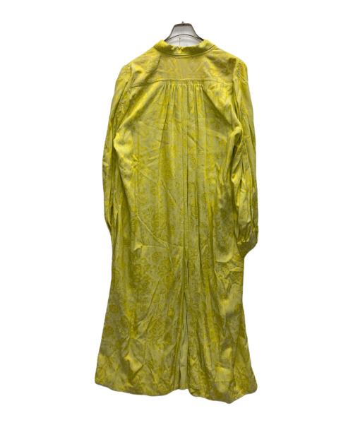 forte forte（フォルテ・フォルテ）forte forte (フォルテ・フォルテ) ジャガードワンピース イエロー サイズ:不明の古着・服飾アイテム