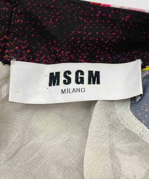 MSGM（エムエスジーエム）MSGM (エムエスジーエム) スパンコール ワンピース シルバー サイズ:SIZE 40の古着・服飾アイテム