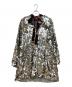 MSGM (エムエスジーエム) スパンコール ワンピース シルバー サイズ:SIZE 40：5000円