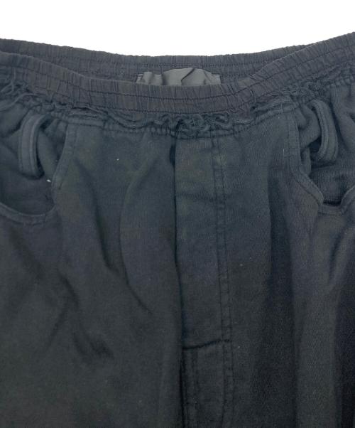 HAIDER ACKERMANN（ハイダーアッカーマン）HAIDER ACKERMANN (ハイダーアッカーマン) サイドラインクレイジーパターンスウェットパンツ ブラック サイズ:SIZE Sの古着・服飾アイテム