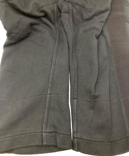 HAIDER ACKERMANN（ハイダーアッカーマン）HAIDER ACKERMANN (ハイダーアッカーマン) サイドラインクレイジーパターンスウェットパンツ ブラック サイズ:SIZE Sの古着・服飾アイテム