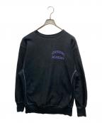 Champion REVERSE WEAVEチャンピオン リバース ウィーブ）の古着「80Ｓプリントスウェット」｜ブラック