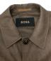 中古・古着 BOSS (ボス) リラックスフィット オーバーシャツ バージンウール ブラウン サイズ:SIZE 48：23000円