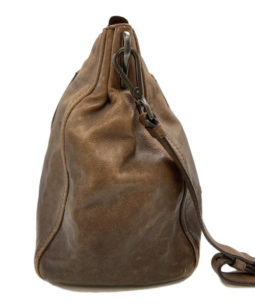 PRADA（プラダ）PRADA (プラダ) 2WAYグラデーションーショルダーバッグ ブラウンの古着・服飾アイテム