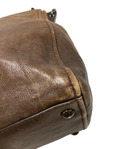 PRADA（プラダ）PRADA (プラダ) 2WAYグラデーションーショルダーバッグ ブラウンの古着・服飾アイテム