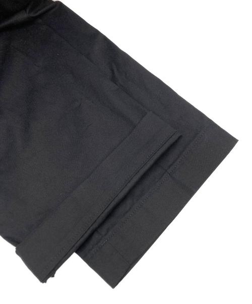 BERWICH（ベルウィッチ）BERWICH (バーウィック) ツイルコットンストレッチパンツ 2プリーツパンツ ブラック サイズ:SIZE 48の古着・服飾アイテム