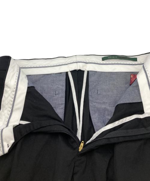 BERWICH（ベルウィッチ）BERWICH (バーウィック) ツイルコットンストレッチパンツ 2プリーツパンツ ブラック サイズ:SIZE 48の古着・服飾アイテム