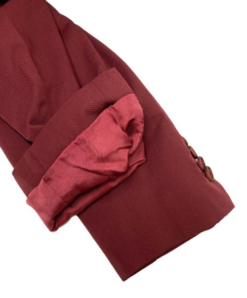 BOTTEGA VENETA（ボッテガベネタ）BOTTEGA VENETA (ボッテガベネタ) テーラードジャケット ボルドー サイズ:SIZE 44の古着・服飾アイテム