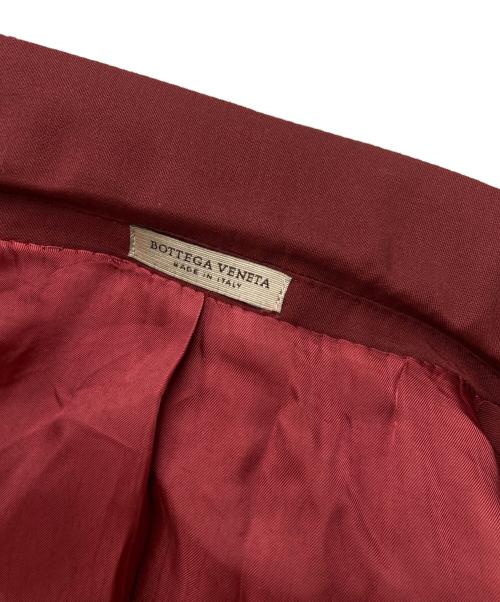 BOTTEGA VENETA（ボッテガベネタ）BOTTEGA VENETA (ボッテガベネタ) テーラードジャケット ボルドー サイズ:SIZE 44の古着・服飾アイテム