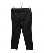 MIU MIUミュウミュウ）の古着「ベルト付きリップストップパンツ」｜ブラック