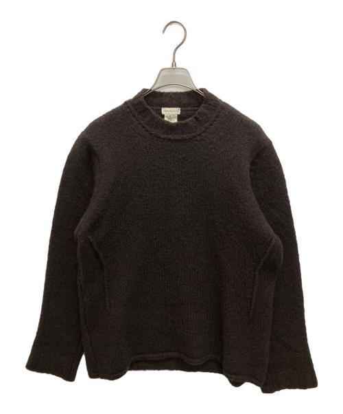 DRIES VAN NOTEN（ドリスヴァンノッテン）DRIES VAN NOTEN (ドリスヴァンノッテン) モックネックニット ブラウン サイズ:SIZE Mの古着・服飾アイテム