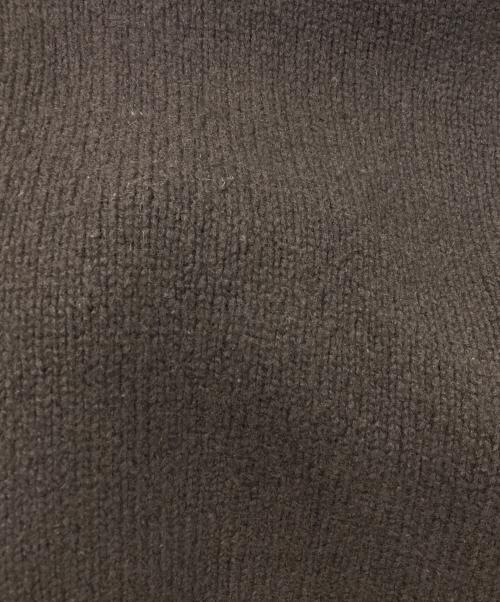 DRIES VAN NOTEN（ドリスヴァンノッテン）DRIES VAN NOTEN (ドリスヴァンノッテン) モックネックニット ブラウン サイズ:SIZE Mの古着・服飾アイテム