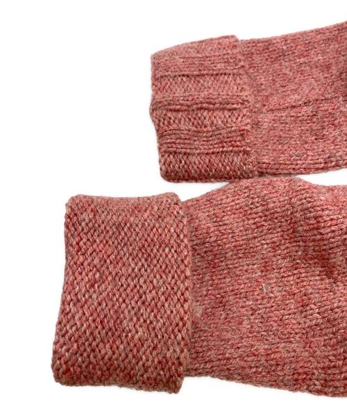 DRIES VAN NOTEN（ドリスヴァンノッテン）DRIES VAN NOTEN (ドリスヴァンノッテン) チルデンセーター ピンク サイズ:SIZE Mの古着・服飾アイテム