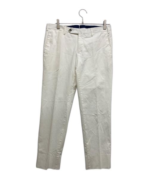 PT TORINO（ピーティートリノ）PT TORINO (ピーティートリノ) SUPER SLIM FIT トラウザーパンツ ホワイト サイズ:SIZE 48の古着・服飾アイテム