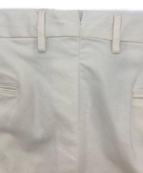 PT TORINO（ピーティートリノ）PT TORINO (ピーティートリノ) SUPER SLIM FIT トラウザーパンツ ホワイト サイズ:SIZE 48の古着・服飾アイテム