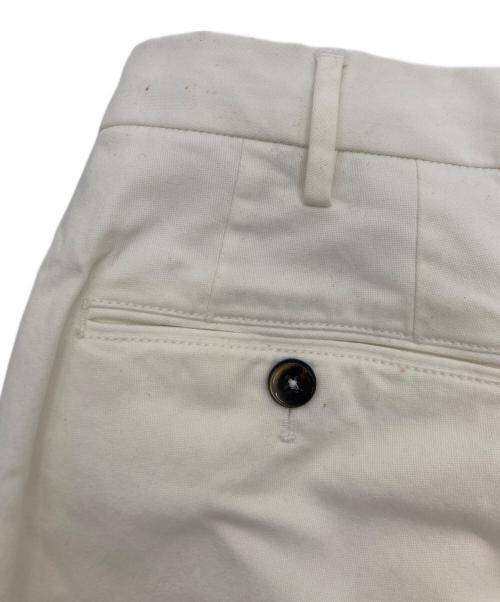 PT TORINO（ピーティートリノ）PT TORINO (ピーティートリノ) SUPER SLIM FIT トラウザーパンツ ホワイト サイズ:SIZE 48の古着・服飾アイテム