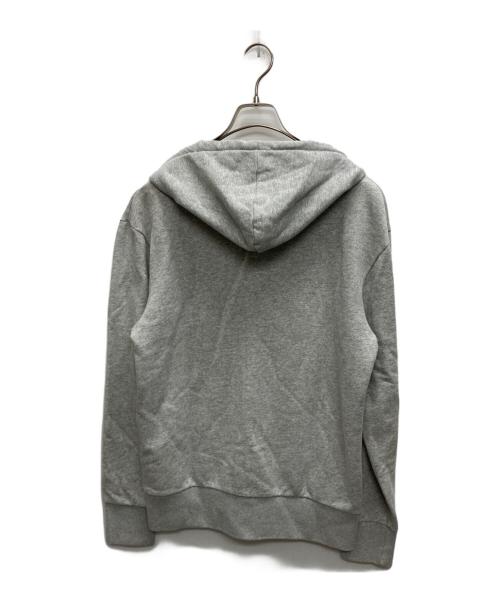 maison kitsune（メゾンキツネ）maison kitsune (メゾンキツネ) ジップパーカー グレー サイズ:SIZE　Mの古着・服飾アイテム