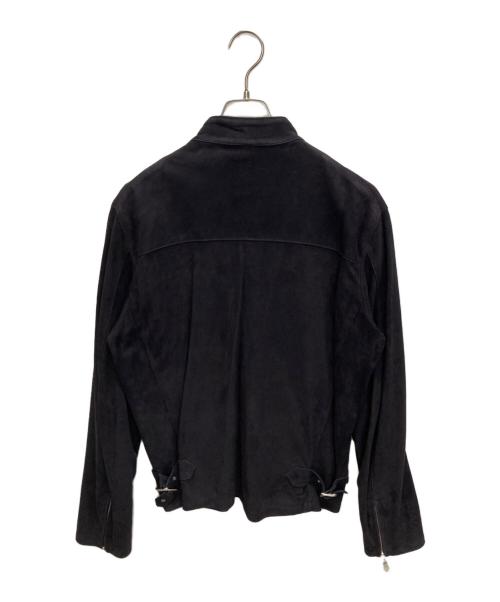 Cinquanta（チンクワンタ）Cinquanta (チンクワンタ) スエードライダースジャケット パープル サイズ:SIZE 48の古着・服飾アイテム