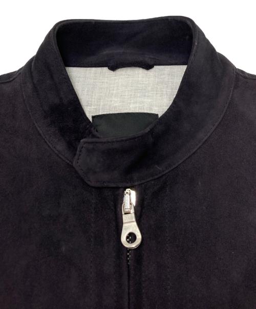 Cinquanta（チンクワンタ）Cinquanta (チンクワンタ) スエードライダースジャケット パープル サイズ:SIZE 48の古着・服飾アイテム