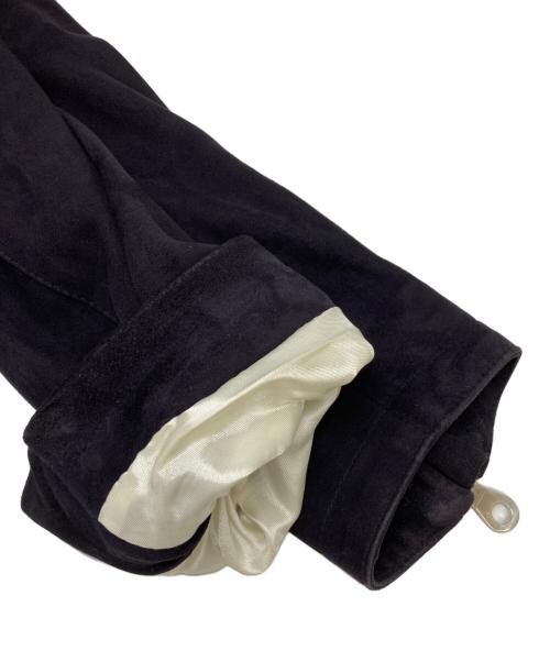 Cinquanta（チンクワンタ）Cinquanta (チンクワンタ) スエードライダースジャケット パープル サイズ:SIZE 48の古着・服飾アイテム