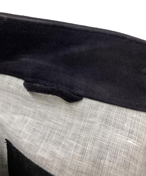 Cinquanta（チンクワンタ）Cinquanta (チンクワンタ) スエードライダースジャケット パープル サイズ:SIZE 48の古着・服飾アイテム