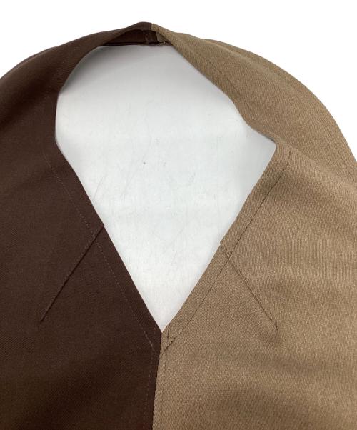 77circa（ナナナナサーカ）77circa (ナナナナサーカ) ホルターネックビスチェ ブラウン サイズ:SIZE FREEの古着・服飾アイテム