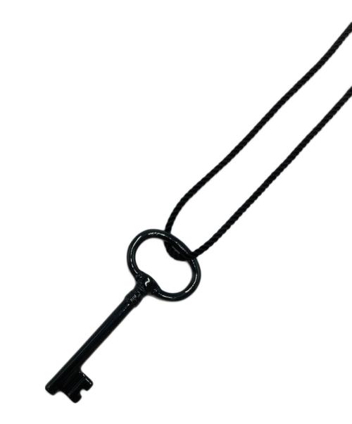 TIFFANY & Co.（ティファニー）Tiffany & Co. (ティファニー) キーモチーフ ネックレス ブラックの古着・服飾アイテム