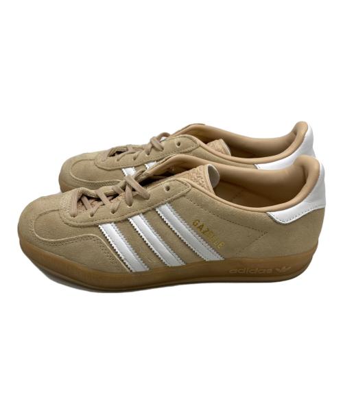 adidas（アディダス）adidas (アディダス) GAZELLE INDOOR W ベージュ サイズ:US 6.5の古着・服飾アイテム