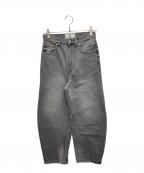 Curensologyカレンソロジー）の古着「カーヴィーデニムパンツ」｜グレー