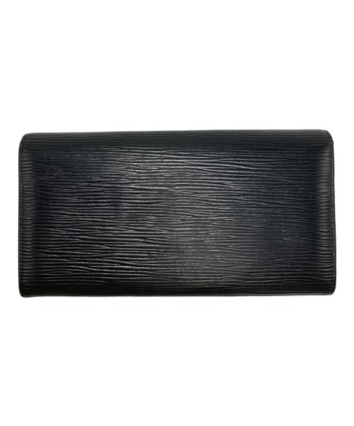 LOUIS VUITTON（ルイ ヴィトン）LOUIS VUITTON (ルイ ヴィトン) 長財布 ブラックの古着・服飾アイテム
