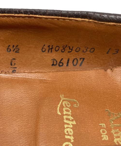 Alden（オールデン）Alden (オールデン) レザースリッポン ブラウン サイズ:SIZE 6 1/2の古着・服飾アイテム