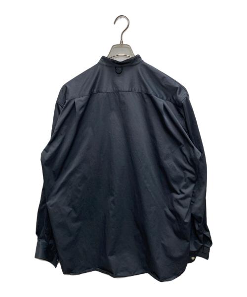 DAIWA PIER39（ダイワ ピア39）DAIWA PIER39 (ダイワ ピア39) BAND COLLAR SHIRTS L/S MEN ブラック サイズ:SIZE Sの古着・服飾アイテム