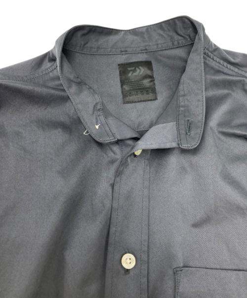 DAIWA PIER39（ダイワ ピア39）DAIWA PIER39 (ダイワ ピア39) BAND COLLAR SHIRTS L/S MEN ブラック サイズ:SIZE Sの古着・服飾アイテム