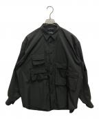 DAIWA PIER39ダイワ ピア39）の古着「Mulch Pocket Easy Shirts」｜ブラック