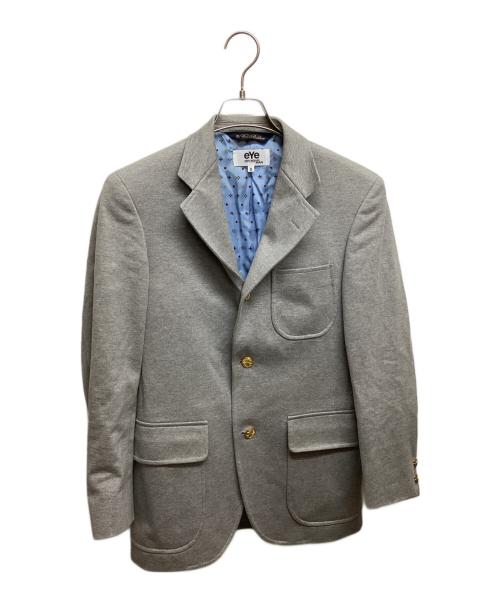 eYe COMME des GARCONS JUNYAWATANABE MAN（アイ コム デ ギャルソン ジュンヤ ワタナベ マン）eYe COMME des GARCONS JUNYAWATANABE MAN BROOKS BROTHERS (ブルックスブラザーズ) 金釦3Bジャケット グレー サイズ:SIZE　Sの古着・服飾アイテム