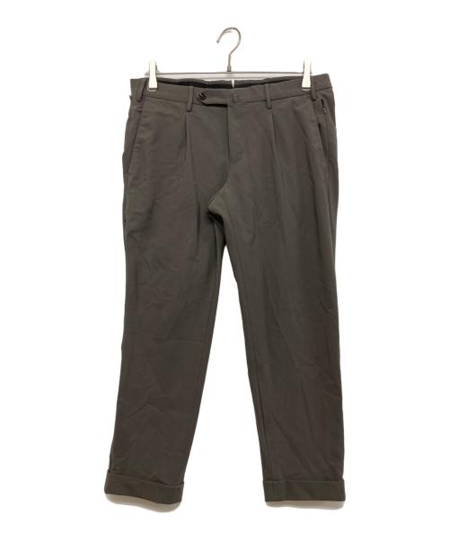 KULT（クルト）KULT (クルト) アクティブ ストレッチ スラックスパンツ ブラウン サイズ:SIZE46の古着・服飾アイテム